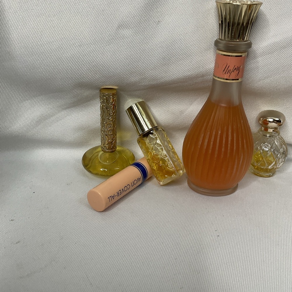 Vintage Avon Lot Elusive Charisma Unforgettable Concealer Here's My Heart - Picture 10 of 16
